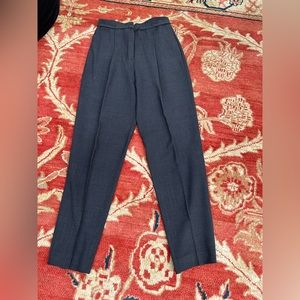 Emporio Armani vintage grey wool tapered pants